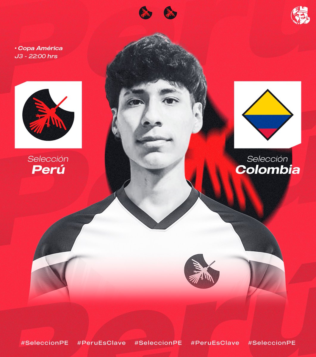Selección Perú CR (@seleccionpe) on Twitter photo 🔴 HOY JUGAMOS - SMCY ⚪
NOS JUGAMOS LA VIDA! No tenemos otra oportunidad necesitamos la victoria si queremos seguir en la pelea por el mundial! 🌐 VAMOS CON TODO!
🏆 <a href="/CR_Supremacy/">Supremacy League</a>
⚔️ Ronda 3
🆚 <a href="/SelColombia23/">Seleccion Colombia</a> 🇨🇴
⏱️ 22:00 🇵🇪
📺 twitch.tv/recameca
🎙️ <a href="/Recameca/">Recameca 😈</a>
#TeamPE 🇵🇪 🔴 HOY JUGAMOS - SMCY ⚪
NOS JUGAMOS LA VIDA! No tenemos otra oportunidad necesitamos la victoria si queremos seguir en la pelea por el mundial! 🌐 VAMOS CON TODO!
🏆 <a href="/CR_Supremacy/">Supremacy League</a>
⚔️ Ronda 3
🆚 <a href="/SelColombia23/">Seleccion Colombia</a> 🇨🇴
⏱️ 22:00 🇵🇪
📺 twitch.tv/recameca
🎙️ <a href="/Recameca/">Recameca 😈</a>
#TeamPE 🇵🇪