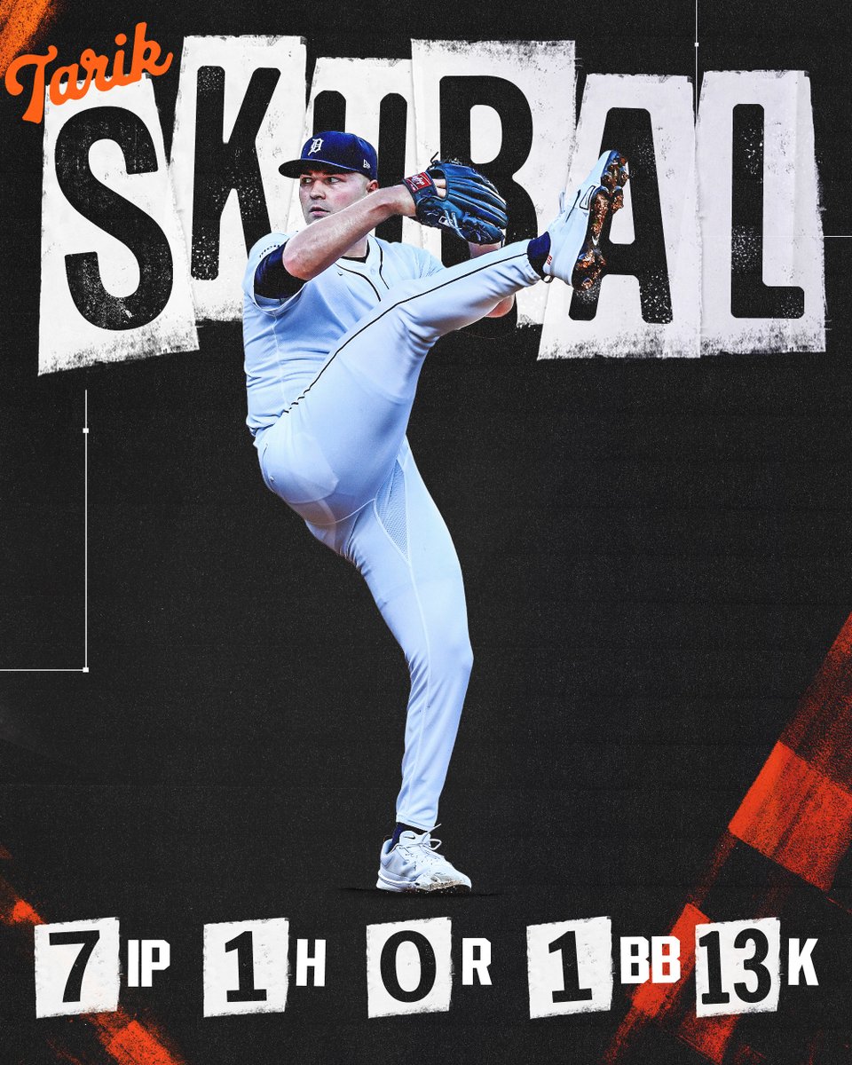Tarik Skubal put on a SHOW tonight 🤩