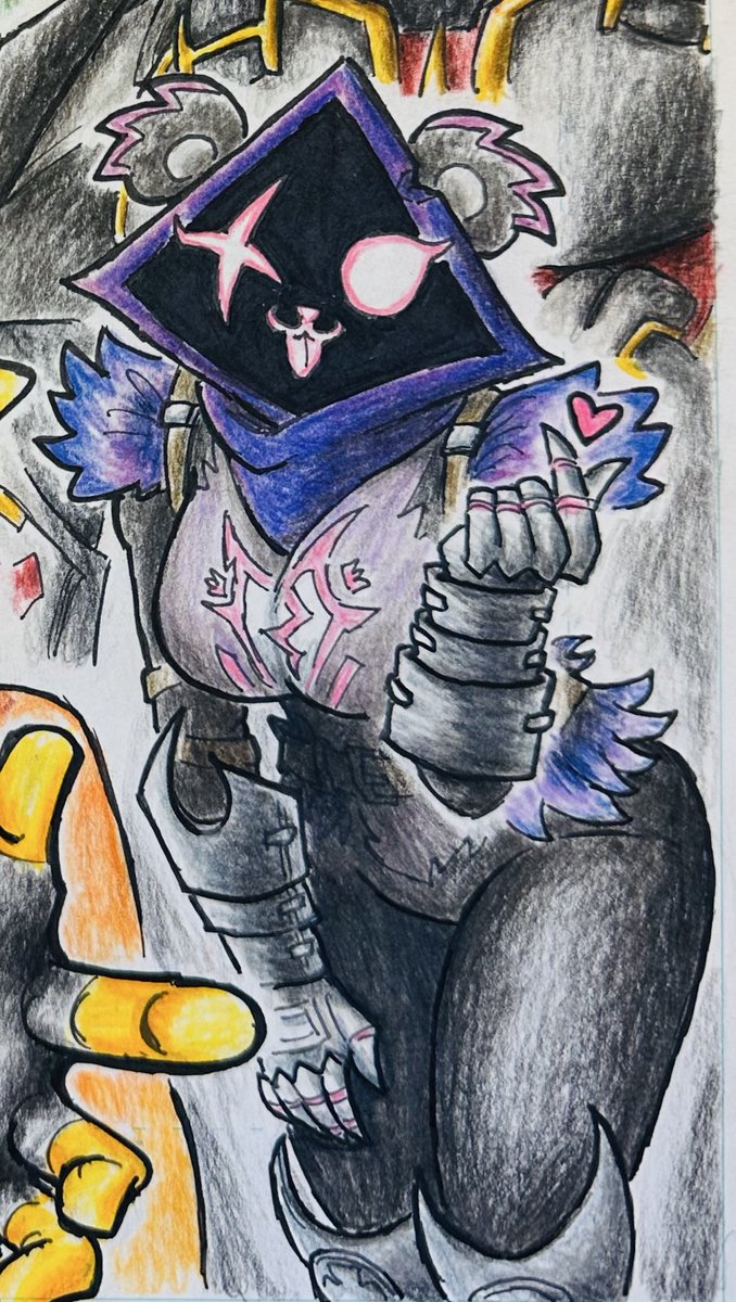 I had to carefully draw Raven Team Leader here cuz she’s too beautiful to mess up 💖🔥🔥

#FortniteArt #FortniteSuper