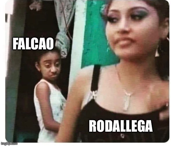 DonLuisEduardo's tweet photo. Les hice un meme de Santa Fe y Rodallega. https://t.co/wdDCaTBuAT