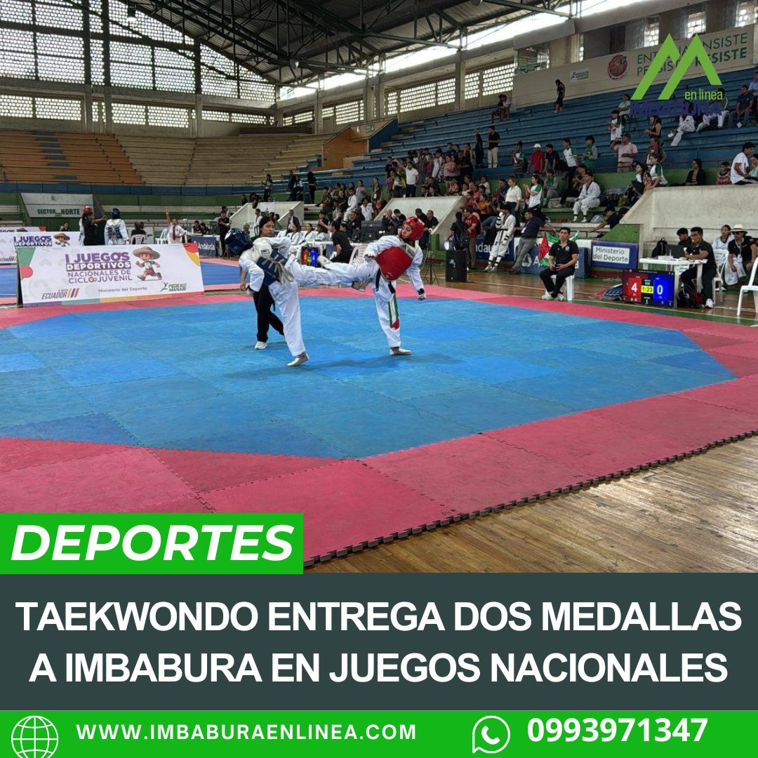 #DEPORTES Los deportistas imbabureños empiezan a cosechar medallas en esta cita deportiva. Los detalles aquí: lc.cx/9puvE7 imbaburaenlinea.com