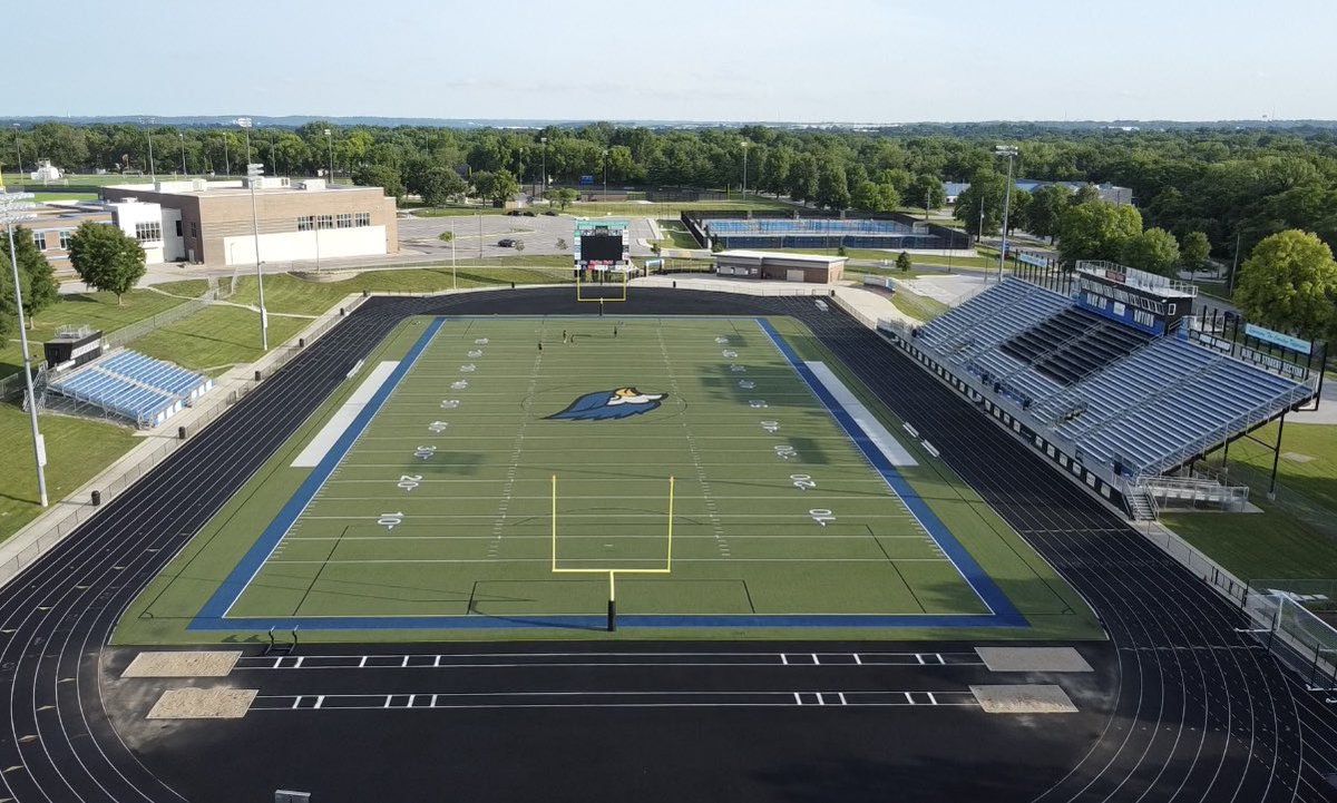 John Hough (@johnhough__) on Twitter photo Liberty Hospital Activity Complex
Liberty High School
Home of the Blue Jays who are coming off a final four season in 2024 going 9-4. Liberty’s been on the rise the last two years going a combined 16-8. 2025 expects another big season <a href="/JaysFootball/">Liberty Football</a>. Liberty Hospital Activity Complex
Liberty High School
Home of the Blue Jays who are coming off a final four season in 2024 going 9-4. Liberty’s been on the rise the last two years going a combined 16-8. 2025 expects another big season <a href="/JaysFootball/">Liberty Football</a>.