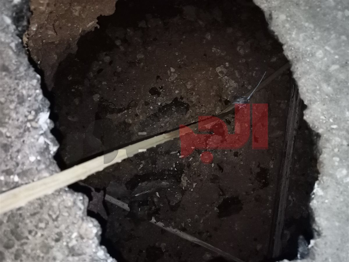هبوط أرضي مفاجئ يثير قلق سكان شارع التحرير بالمحلة الكبرى #موقع_الجمهور 