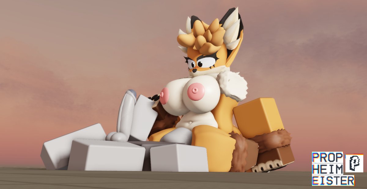 Propheimeister's tweet photo. Seems like the new momma fox found a new mate to play with!

[ Tags: #rr34 | #robloxnsfw | #robloxporn | #r34 | #RobloxRule34 | #rr34furry ] https://t.co/YZWKjMq1dj