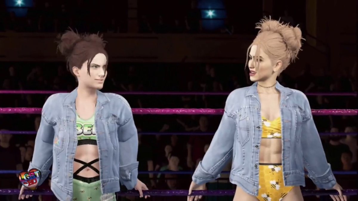 BuzzyBeeBs's tweet photo. Today was special.
Got to team with one of my bestest friends in the whole world, someone I look up to, and witness The Awakeningโข. Then fail to hit my finisher 5 times.
Thank you for locking the heck in Portia, I know it must've been difficult ๐คญ
#AMatterOfPride https://t.co/CTsvbJOlbw