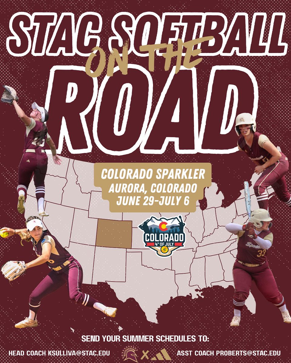 STAC Softball (@stacsoftball) on Twitter photo On the road again!!  π Looking for future SPARTANS!
#STACemUP On the road again!!  π Looking for future SPARTANS!
#STACemUP