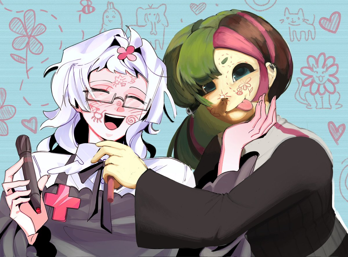 evilrawrfart's tweet image. Practiicjgnmoe art tayggudxwutwdusshu
2nd ones with a collab with a friend on tiktok! ! @dduuccuu_
