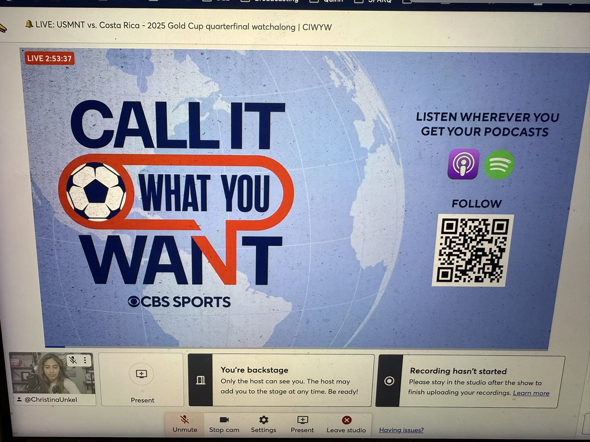 Late night with the boys on <a href="/CBSSportsGolazo/">CBS Sports Golazo ⚽️</a> covering #CONCACAF #GOLDCUP