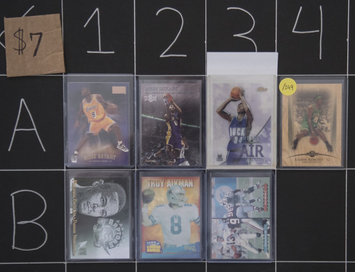 Night 2 Lot 32: $7 ea  Hoops anyone?