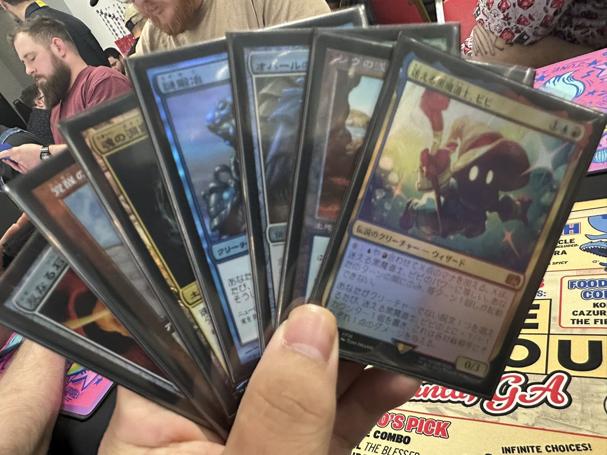 Favorite hand of the weekend. Pod was Rog/Thras, Lonis Cryptologist, Jhoira, and Yoshi/Thras in that order. Vivi go brrr…