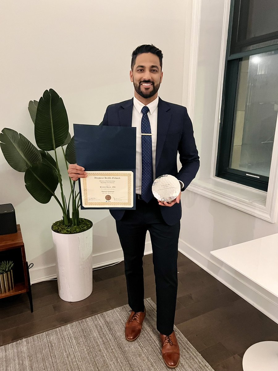 Prateek Harne MBBS, MD (@prateekharne1) on Twitter photo 14 years of medical education✅
From med school ➡️ Interventional Endoscopy.
Mentors, friends, family and my patients, THANK YOU. This graduation isn’t just mine, it’s ours.
<a href="/AHNGastro/">AHN Gastroenterology, Hepatology and Nutrition</a>
<a href="/AmCollegeGastro/">ACG</a>
<a href="/ASGEendoscopy/">ASGE GI Endoscopy</a>
<a href="/AmerGastroAssn/">American Gastroenterological Association (AGA)</a>
#MedTwitter 14 years of medical education✅
From med school ➡️ Interventional Endoscopy.
Mentors, friends, family and my patients, THANK YOU. This graduation isn’t just mine, it’s ours.
<a href="/AHNGastro/">AHN Gastroenterology, Hepatology and Nutrition</a>
<a href="/AmCollegeGastro/">ACG</a>
<a href="/ASGEendoscopy/">ASGE GI Endoscopy</a>
<a href="/AmerGastroAssn/">American Gastroenterological Association (AGA)</a>
#MedTwitter