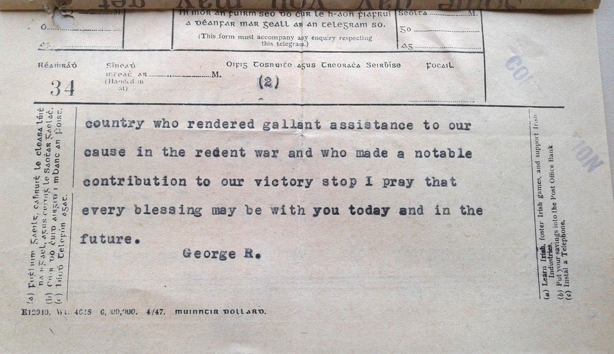 neilojim1972's tweet photo. @CliffordDMay The war US was neutral on for over 2 years, when Ireland provided neutrality-busting aid to Britain. Ireland didn't threaten to prosecute the Irish who enlisted to fight for Britain, the US did under the Nationality Act of 1940. King George VI thanked them, so you dont have to https://t.co/nl9NzcipU3