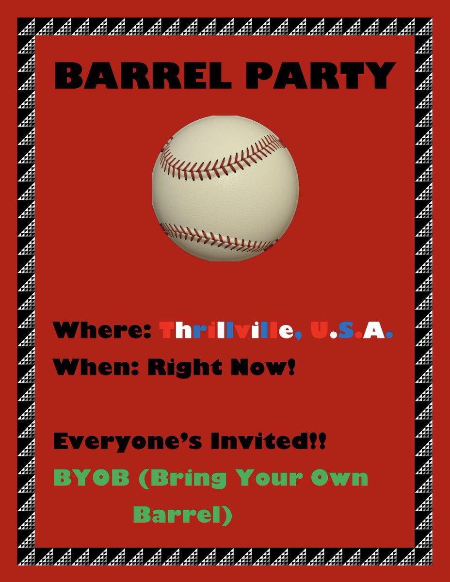 StoolBillies's tweet image. We’re having a white flag-off in Thrillville. Track meet and BYOB
#RollBillies