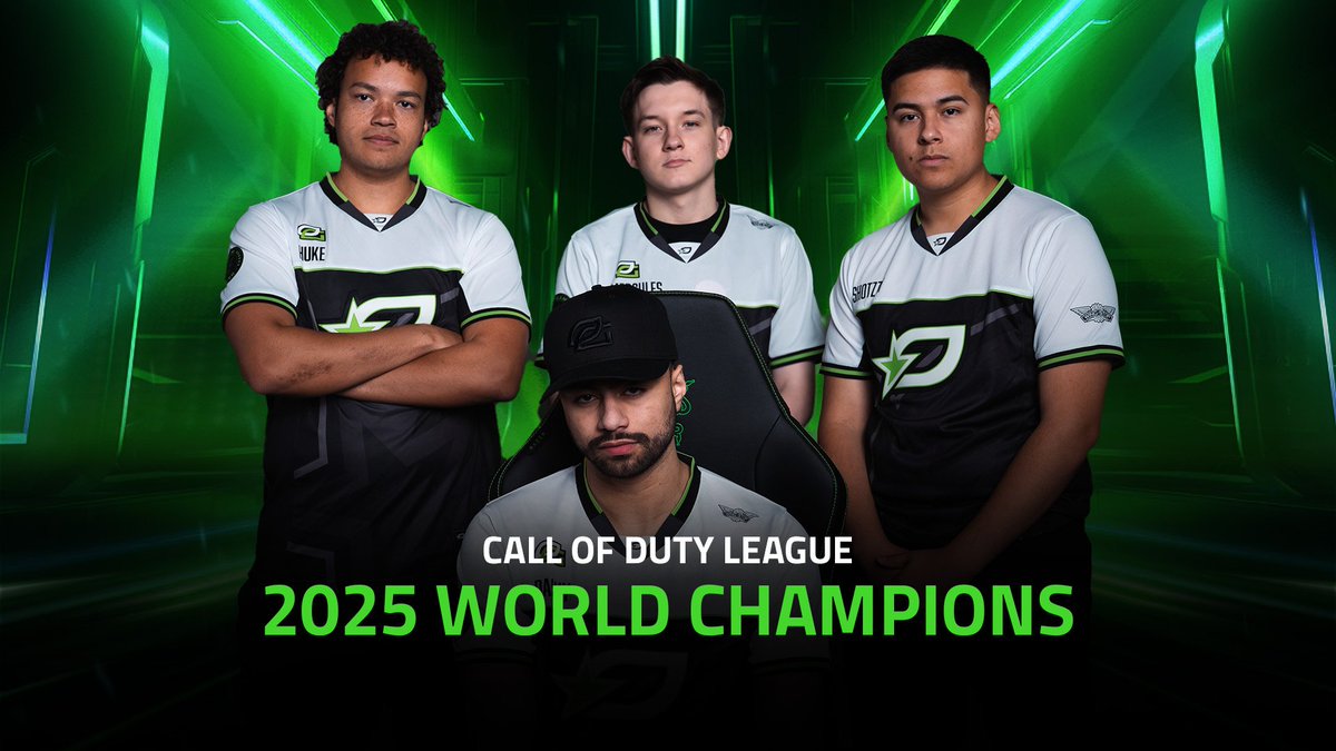 Team RΛZΞR (@teamrazer) on Twitter photo History has been made today! The first org to win 3 CDL World Championships and the first to win 2 back-to-back, <a href="/OpTicTexas/">OpTic Texas</a> are your CDL 2025 World Champions!
To the players who gave it everything, to the coaches who believed, and to the fans who never stopped chanting—this is History has been made today! The first org to win 3 CDL World Championships and the first to win 2 back-to-back, <a href="/OpTicTexas/">OpTic Texas</a> are your CDL 2025 World Champions!
To the players who gave it everything, to the coaches who believed, and to the fans who never stopped chanting—this is