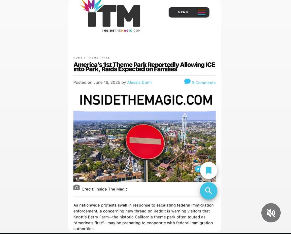 Theme Park Duo Podcast (@themeparkduo) on Twitter photo Once again, <a href="/InsideTheMagic/">Inside the Magic</a> proving that they are absolute trash. Using the horrific ICE Raids as a way to get clicks and cause panic. After reading their “article” it’s all rumors and hearsay from random Reddit people. Utter trash website. Once again, <a href="/InsideTheMagic/">Inside the Magic</a> proving that they are absolute trash. Using the horrific ICE Raids as a way to get clicks and cause panic. After reading their “article” it’s all rumors and hearsay from random Reddit people. Utter trash website.