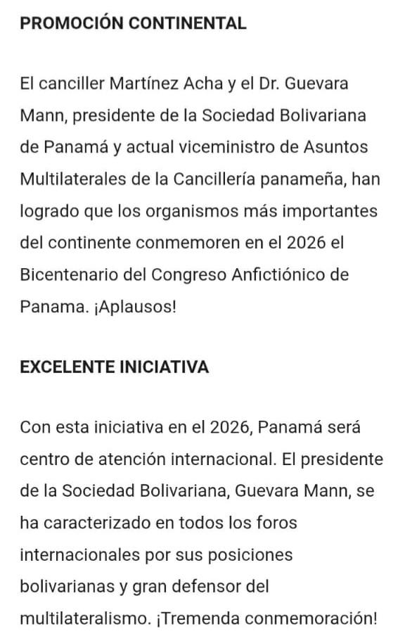 <a href="/destinopty/">destinopanama</a>
<a href="/CancilleriaPma/">Cancillería de Panamá</a>
<a href="/socbolivarianap/">Sociedad Bolivariana de Panamá</a>