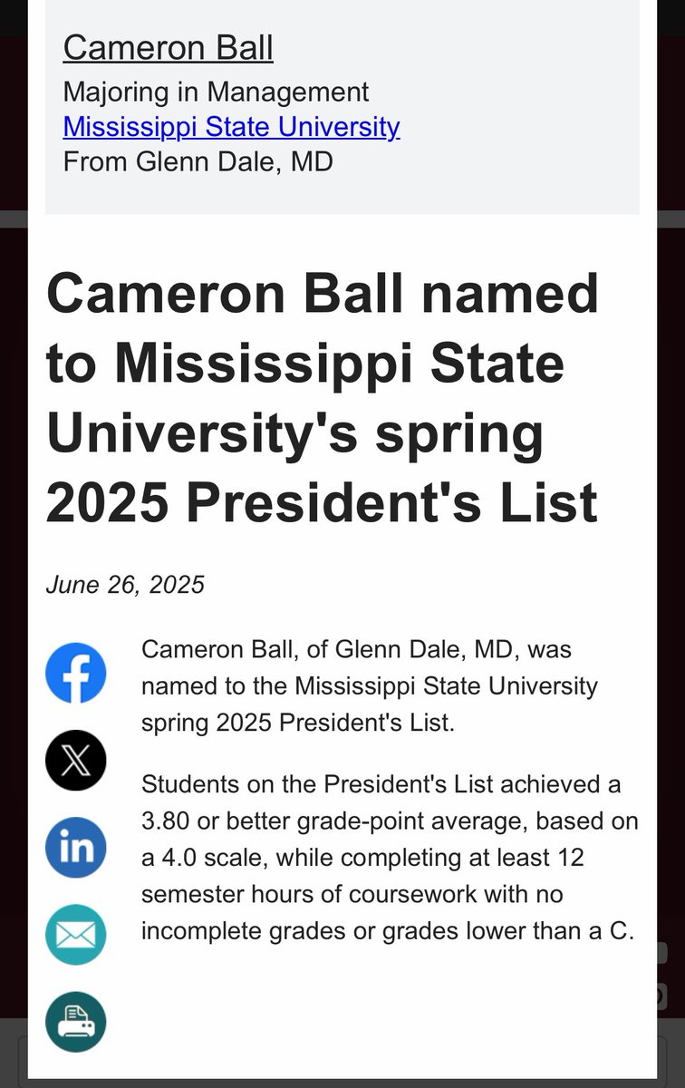 “Student” athlete.  So proud of you son! 💪🏽 <a href="/cam5_k/">cam ball †</a> #HailState