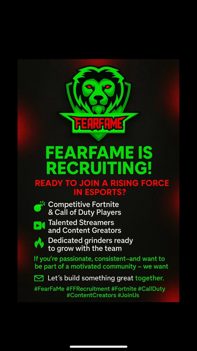 Fear FaMe tweet media