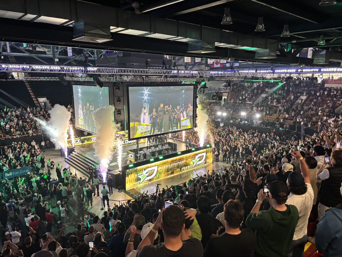 A historic Call of Duty World Championship and one of the best events ever. 

Thank you to our incredible staff, the crew behind the scenes, our amazing volunteers, the fans who packed the Aud, and the Region of Waterloo for making this all possible.

#CDLChamps #ThankYou