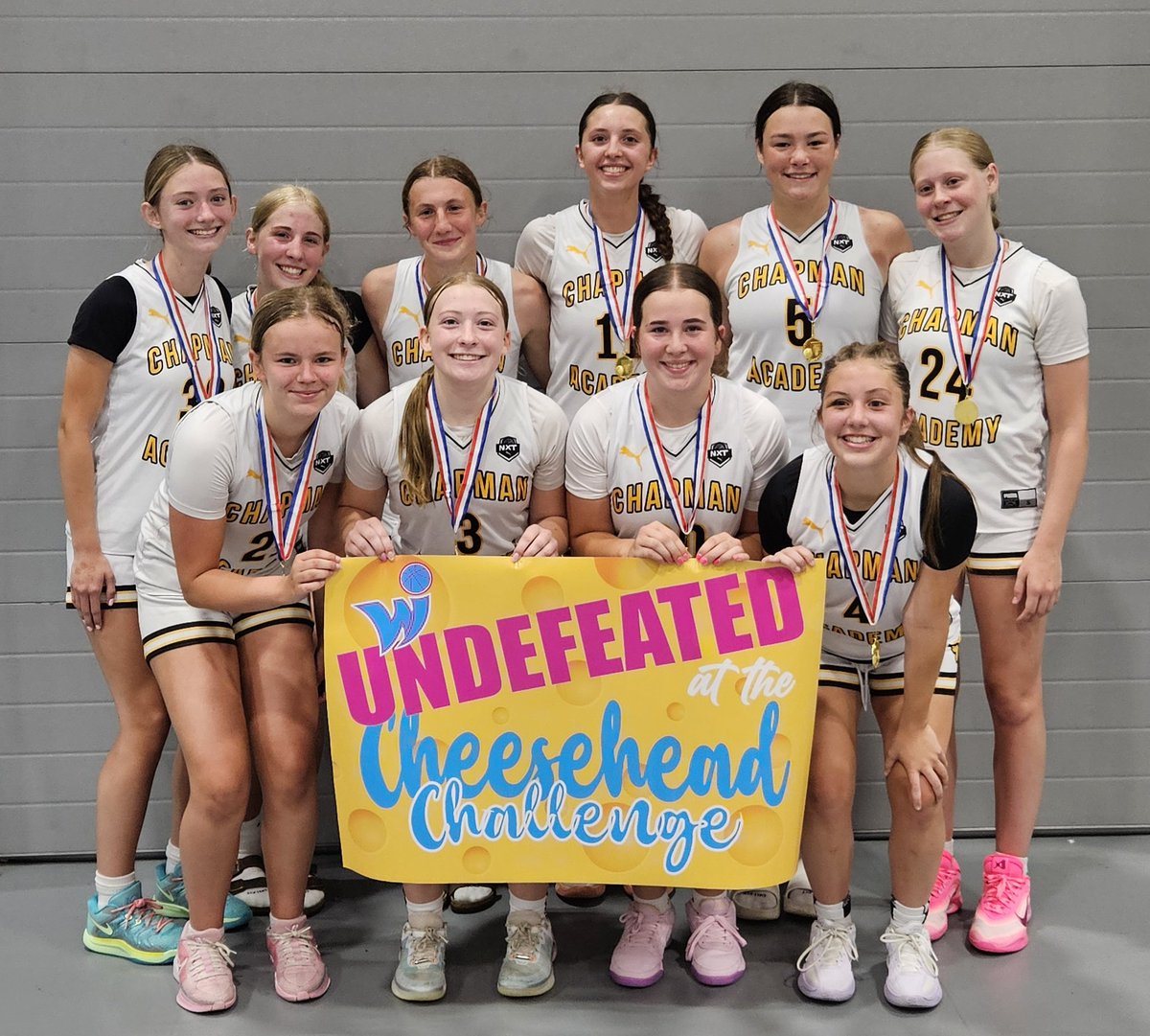 Matthew Stuve (@coachstuve1) on Twitter photo The sign says it all! 4 double digit wins. Averaged 67 ppg on offense and gave up 43 ppg on defense. Heard lots of compliments about how these kids play. <a href="/Chapman_GBB/">Chapman Girls Basketball</a> The sign says it all! 4 double digit wins. Averaged 67 ppg on offense and gave up 43 ppg on defense. Heard lots of compliments about how these kids play. <a href="/Chapman_GBB/">Chapman Girls Basketball</a>