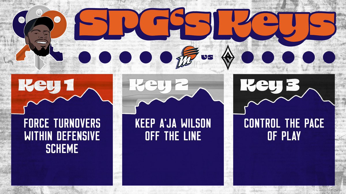 PHNX Mercury (@phnx_mercury) on Twitter photo <a href="/StephenPG3/">Stephen PridGeon-Garner 🏁</a>'s KEYS for today's matchup with Las Vegas 🔑
Can the Mercury keep on KEEPING on with the win streak?
If they check off these boxes, they'll be in great position to do so 👀 <a href="/StephenPG3/">Stephen PridGeon-Garner 🏁</a>'s KEYS for today's matchup with Las Vegas 🔑
Can the Mercury keep on KEEPING on with the win streak?
If they check off these boxes, they'll be in great position to do so 👀