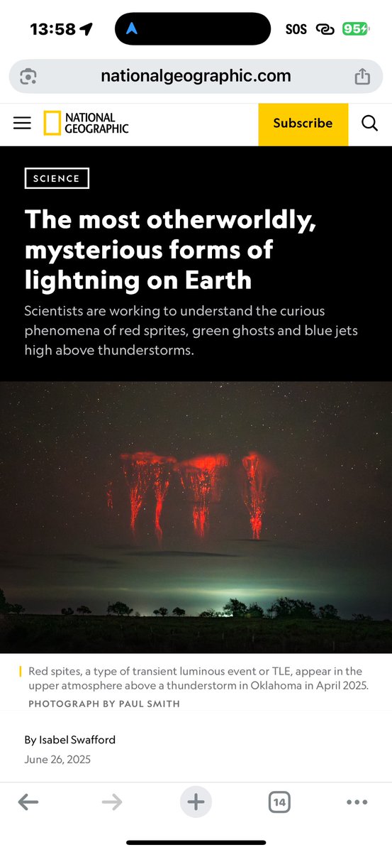 Nat Geo published!
Childhood dream realized..
