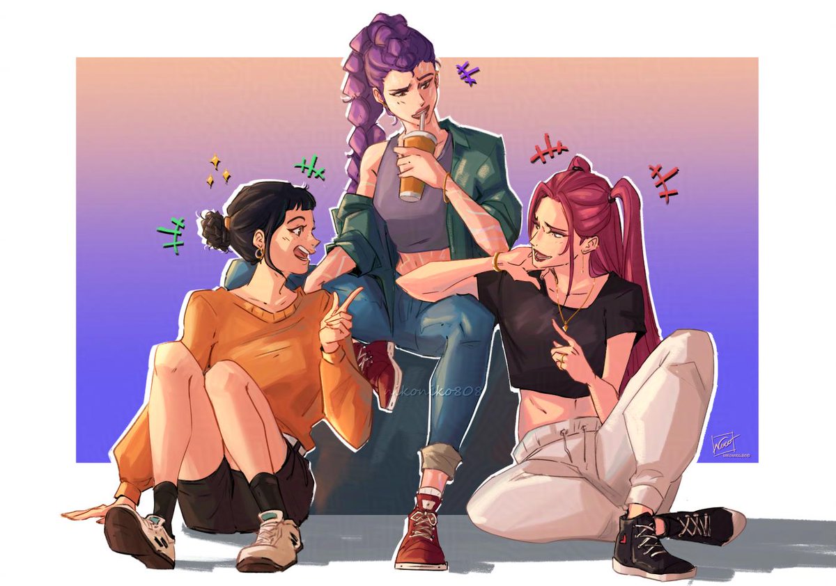 girlies ✨
#KPOPDEMONHUNTERS