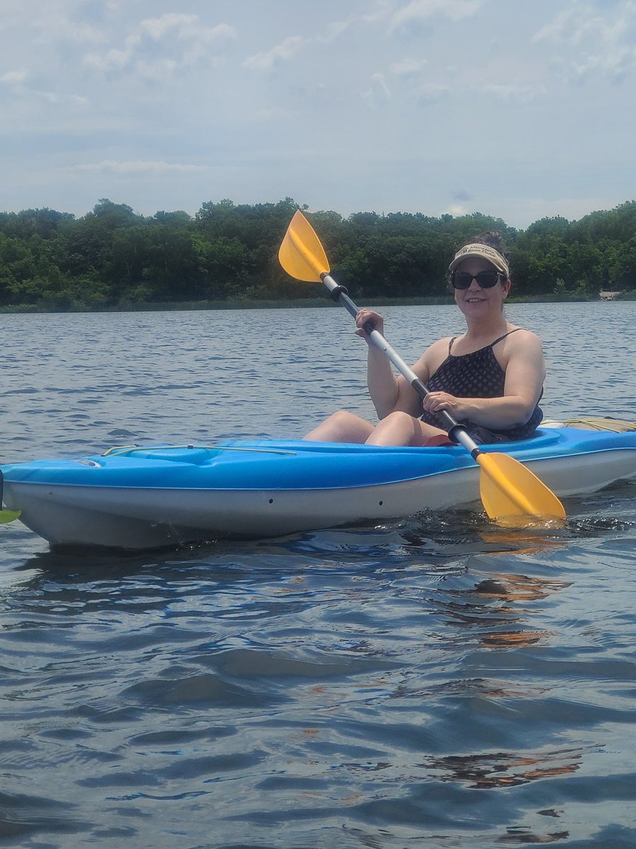 fischerpaul's tweet image. Perfect way to spend a summer afternoon! #fischersdo #kayak #mnsummer