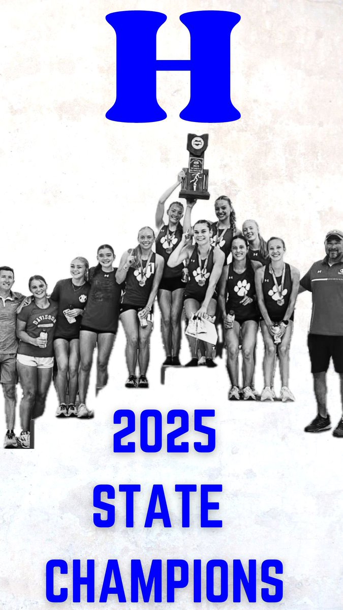 HDvHSTF's tweet image. A season to remember:
1st team state title 🏆
2 individual state champions 🥇🥇
1 relay state champion 🥇🥇🥇🥇
2 Indy runners-up 🥈🥈
11 National qualifying events
OCC, District, Region Champions
9 new school records
See you all in 2026!