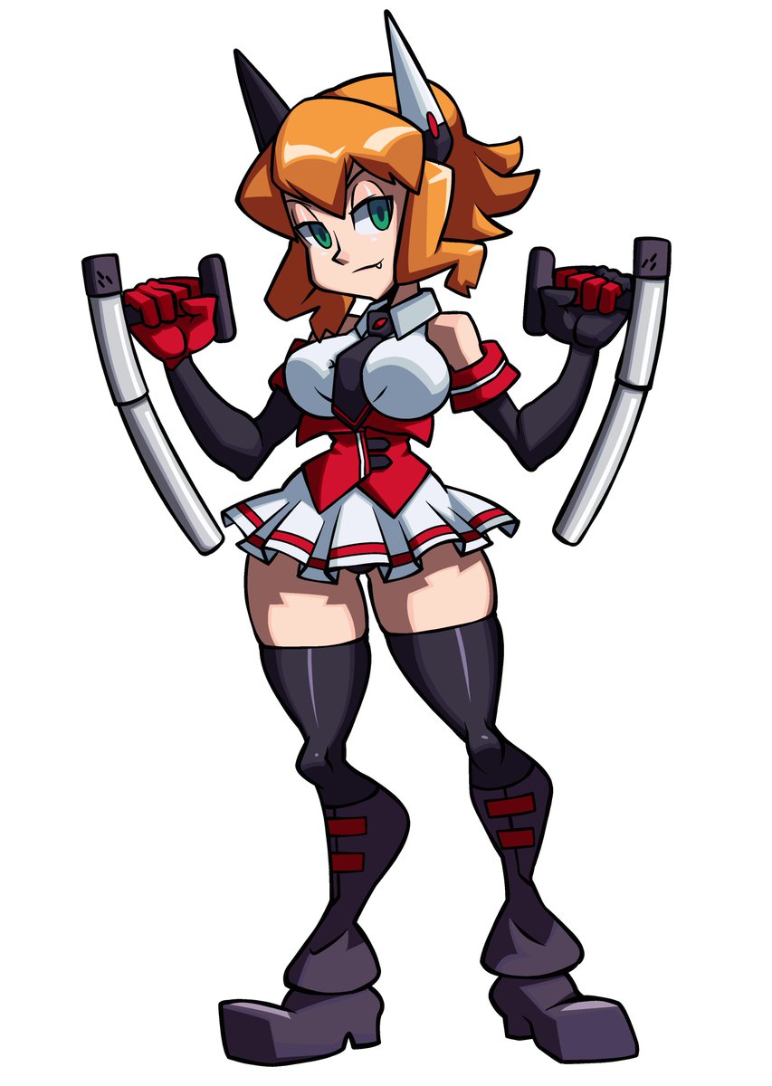 NiboonSkull's tweet image. Commission for...@DodgerJr1 

Rui Mishma  #CHAOSCODE

style  #skullgirls
