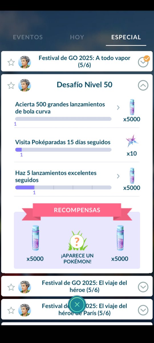AraqueAuron's tweet image. ¡Nivel 50! &amp;lt;:o) #PokémonGO #AndroidShare