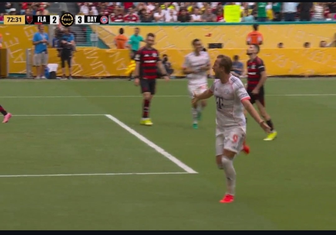 GOOOOLL DO Bayer!!!
Harry Kane faz seu segundo gol na partida hoje

Bayer 4x2 Flamengo