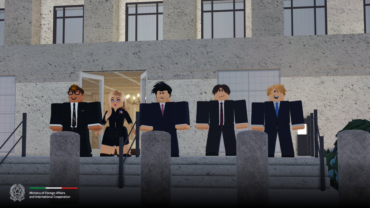 BRI_Conte's tweet photo. I am proud to announce that the Bloxburg Republic of Italy formally recognizes the Bloxburg United States of America. After a thorough review and a productive meeting in D.C., we will soon begin drafting a bilateral treaty to strengthen ties in business, defense, and more. https://t.co/jB44Lgafe7