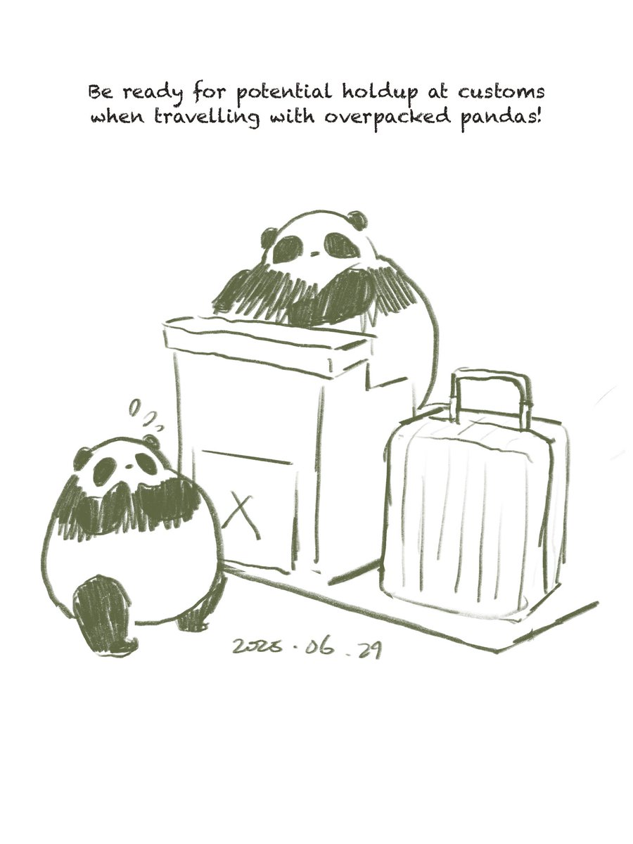 Churries_comics's tweet photo. Vacation Pandas Type 7
#typesoftravel #travel #typesofpeople #panda #leisure #recreation #vacation #cartoon #cuteart #cutecomic #cute #comic #daily #animals #comics #illustration #dailycomics #churries #churriescomics https://t.co/vt9lp4unkT
