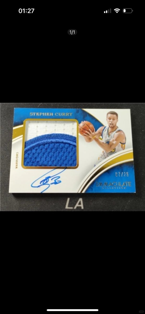 YoungKen156236's tweet image. Curry Fake Patch
@CGCCards, Please do not steal photos/credit as you did before.