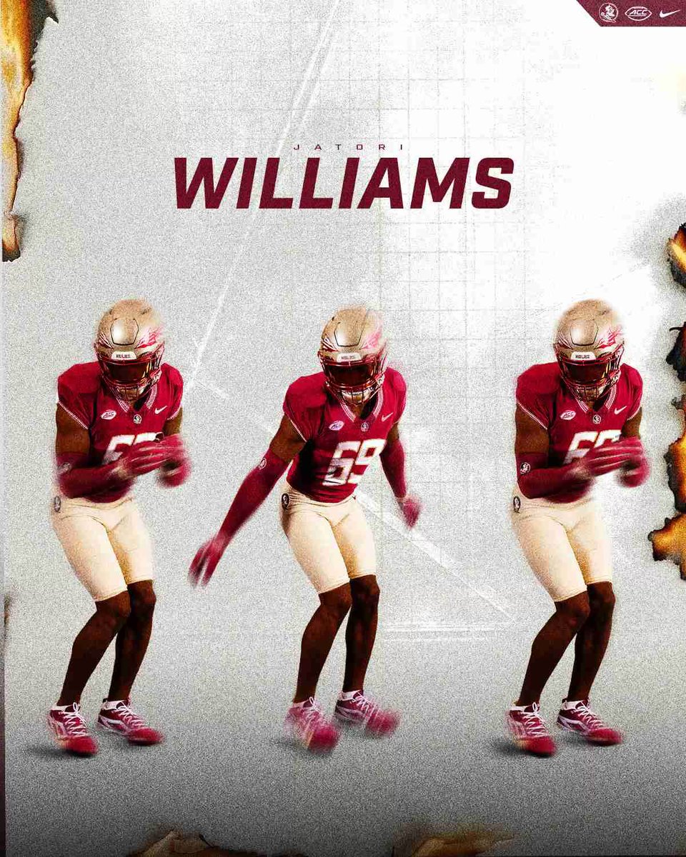 JatoriWilliams's tweet image. Appreciate it @FSUFootball 
@CoachHand