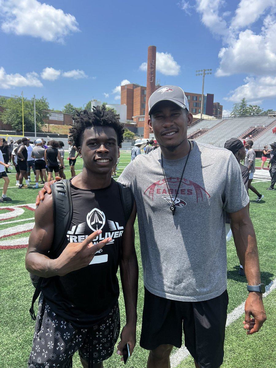 ChaseSpellman1's tweet image. Thank you @CoachTOliver, @CoachSewellNCCU, @ErikHighsmith and all the coaches @NCCU_Football 
2 days of incredible work and competition. 

@CoachKTinsley 
@ToCreek