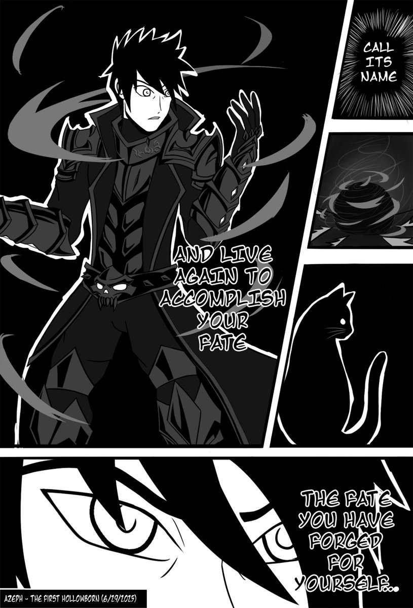 "The First Hollowborn"
A manga-ish take on the moment of his transformation, and a (late) birthday gift for <a href="/Yo_Lae/">Lae 🔥</a> 💀🔶

<a href="/AEArtStation/">AQW ArtStation</a>