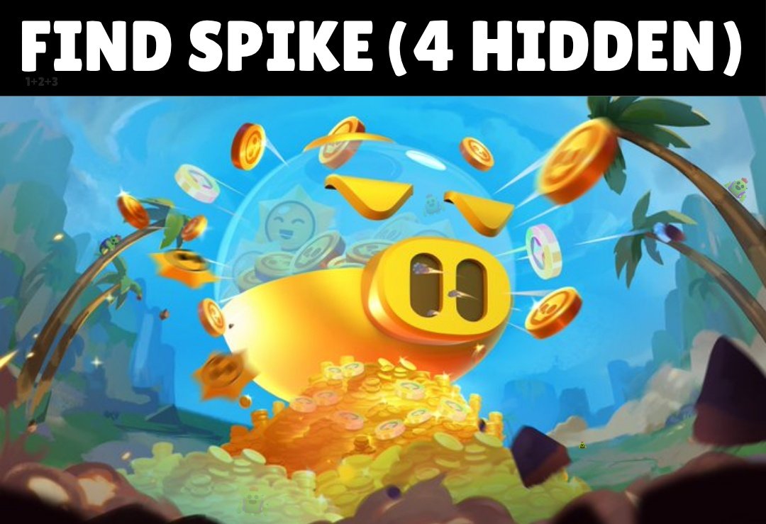 BrawlStarsBSN's tweet image. Find spike is back! Can you find him?