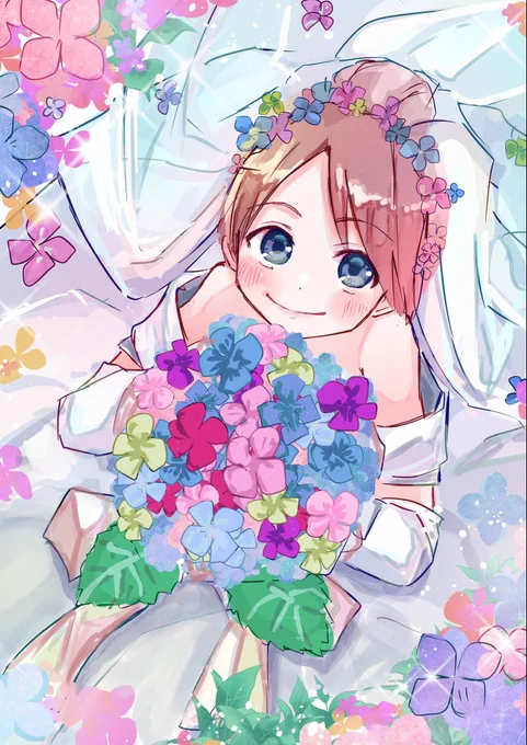 6月の花嫁 #イラスト #illustration #Junebride