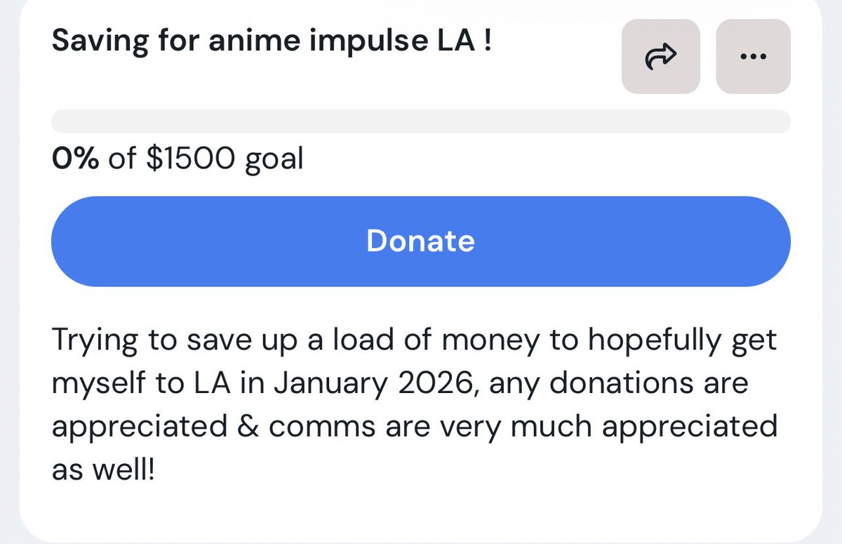 Fluffyduck_A's tweet image. I WILL BE SAVING UP FOR ANIME IMPULSE LA!! Very big goal, but hopefully if I work my butt off enough I can make it in time for january… dono’s & c0mms are appreciated! (b00sts are great as well)!
Link in replies