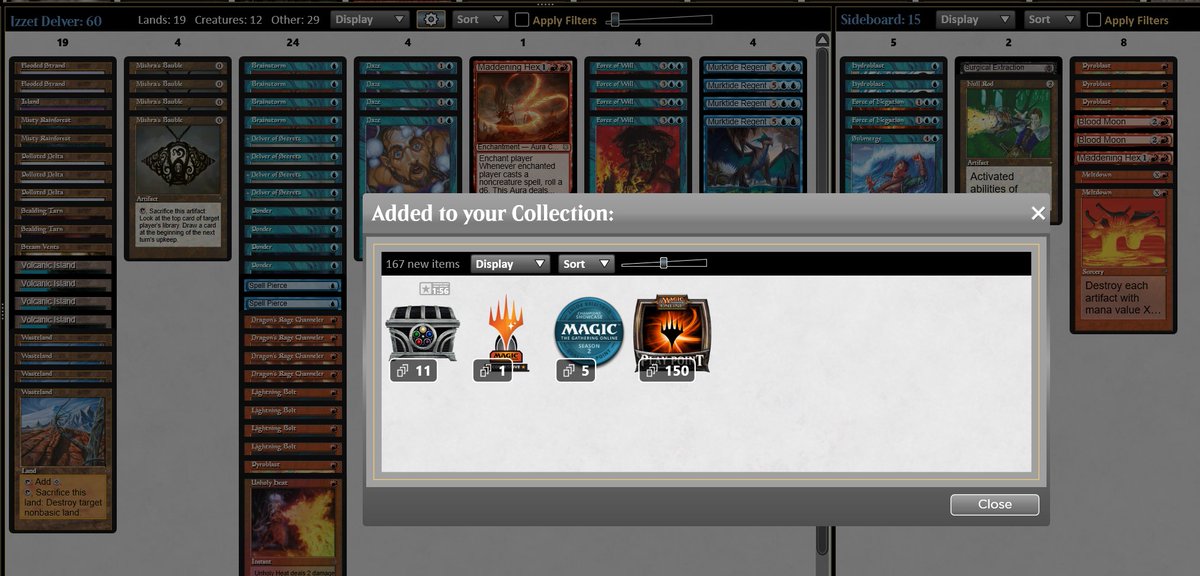 Trophied with this. I built this up for the new meta assuming entomb is banned tomorrow. If there is no change tomorrow I will play ub reanimator more, trying to figure out the best list. #MTGlegacy