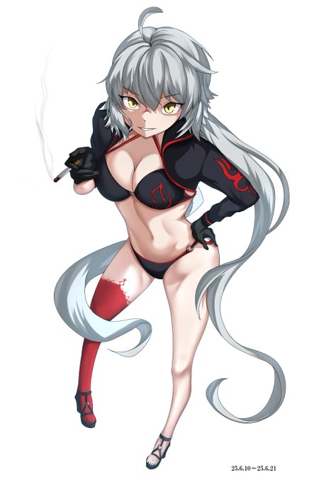 練習‐ジャンヌ・オルタ-|東屋たらか|pixiv 練習作品、公開してます!