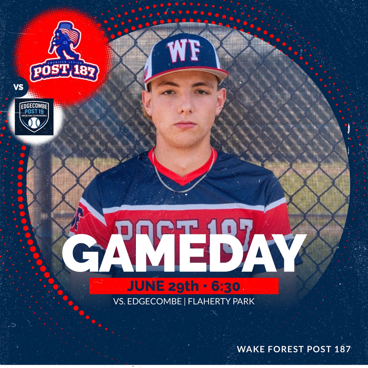 Wake Forest Post 187 Baseball tweet media