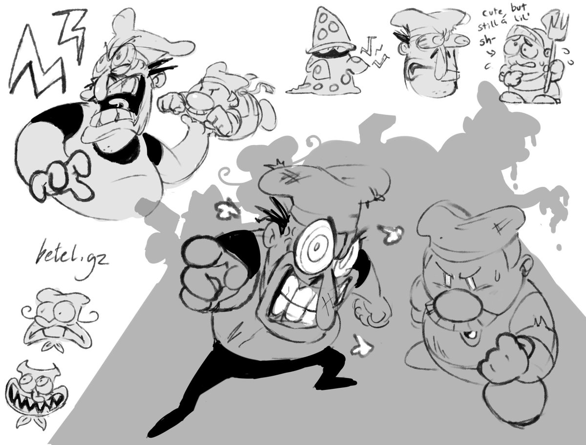 betelgzart's tweet image. Peppino and Gustavo ready for a takedown + some Pizzahead!
#pizzatower #digitalart #doodles
