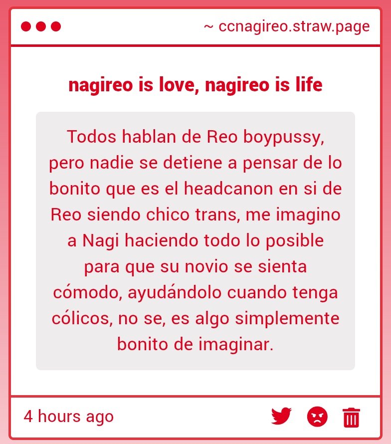 en lo personal a mi me encanta ese hc y necesito más fics así 
-🍄