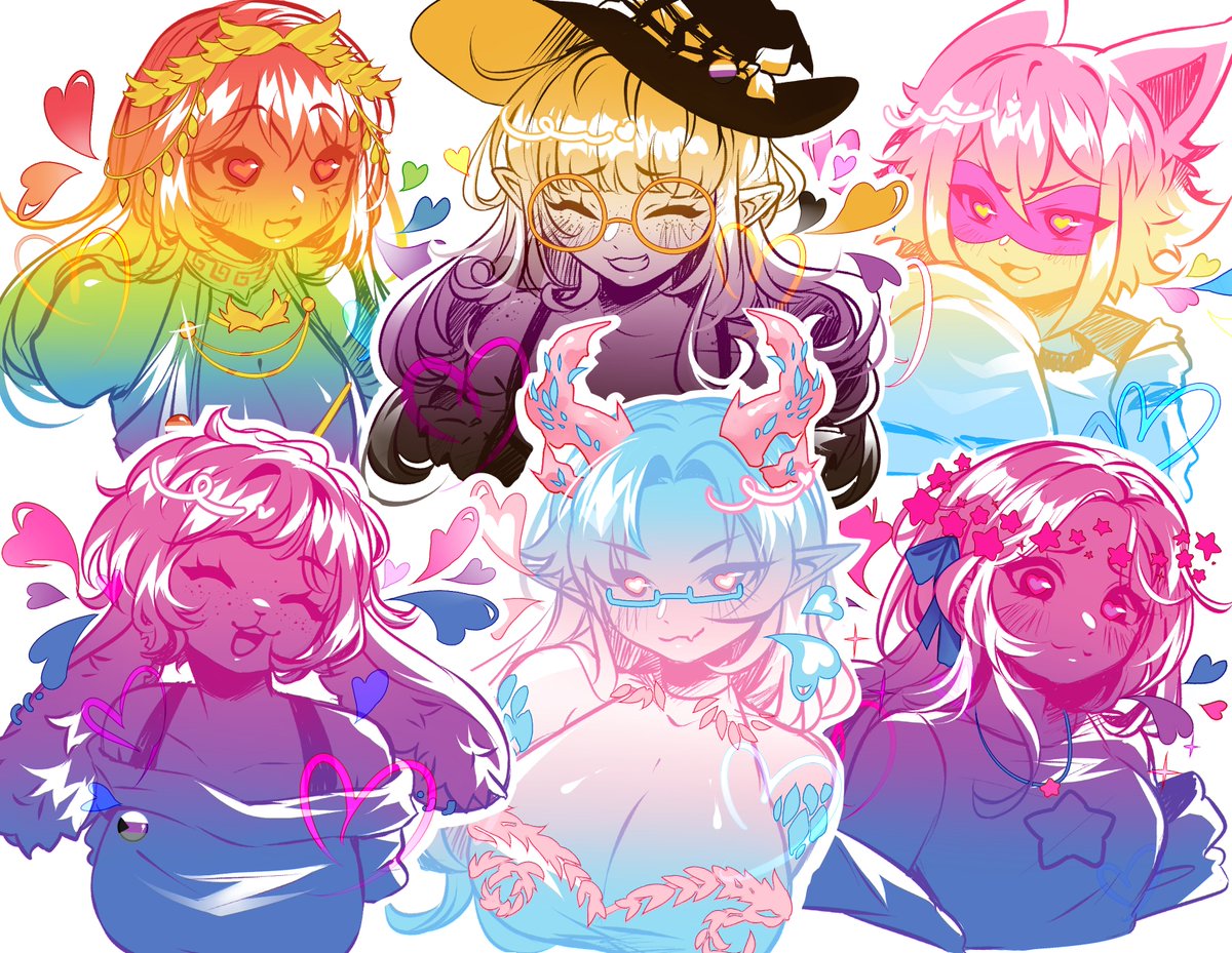 🌈♡ PRIDE SKETCH RAFFLE!! ♡🌈
Happy pride month gaymers!! I wanna give back to the community and give away 2 pride sketches!

RULES:
🏳️‍🌈Like + RT this post
🏳️‍🌈Be following me!
🏳️‍🌈Drop your references below +flag color you wanted for bonus points!!

ENDS JULY 1ST!! GOODLUCK 𖹭.ᐟ