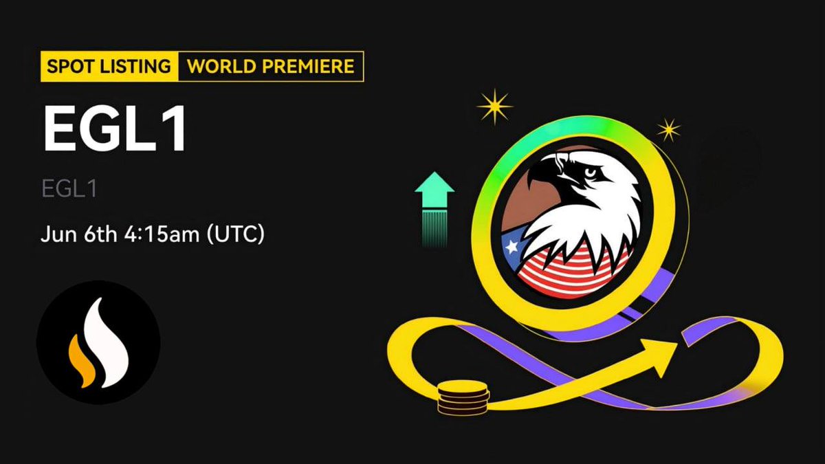 binesy_com's tweet photo. 💎 World Premiere #listing

🌟 $EGL1 (EGL1) will be listed!

1st ever Superhero meme. the Eagle’s Landing 🦅 America 1st, bold eagle 1st. https://t.co/RD6wX09oNQ