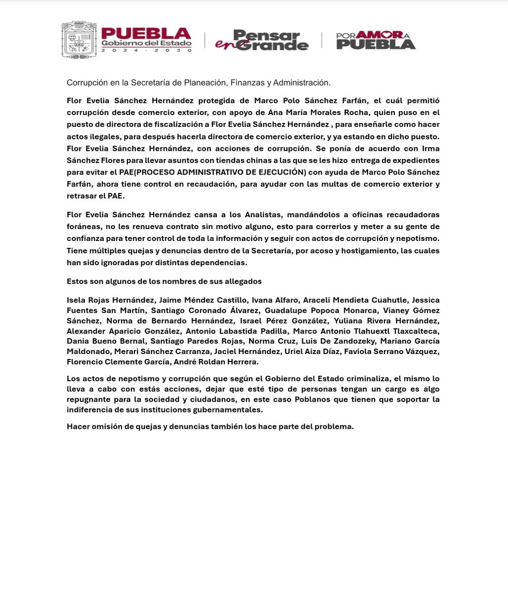 botkontitulo's tweet photo. Será verdad está barbaridad, si es cierto @PartidoMorenaMx estaría en una verdadera encrucijada de su ironía de valores de partido.
@armentapuebla_ @Claudiashein @LaAldeaPoblana @PueblaenLinea @Javier_Alatorre @CarlosLoret @carlosmartinh @BruceJulis @JCarlos_Valerio @e_consulta https://t.co/yMJXqV1fla