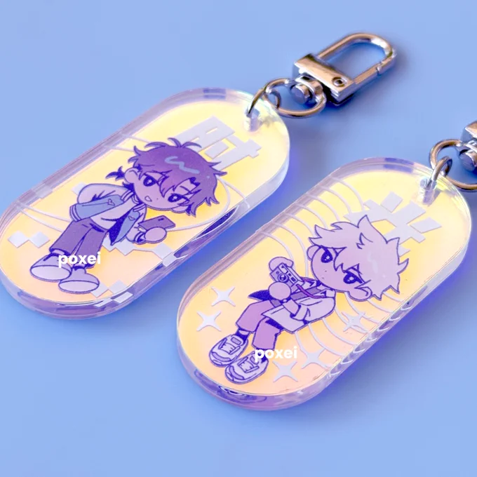 link click holographic charms! :D